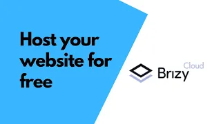 How To Quickly Design And Host A Website Using Brizy Cloud - Live Blogger