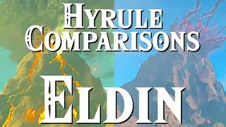 Eldin's Evolution: Hyrule Comparisons BotW VS TotK