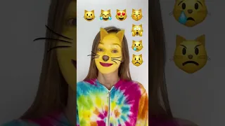 Cute Cat Emoji Challenge | #Shorts by Anna Kova