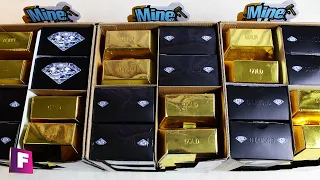 3 Cajas Completas de MINE IT !! 😱 Más Diamantes y Oro | Juego de minerales