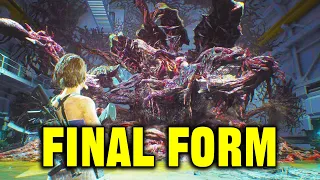 RESIDENT EVIL 3 REMAKE - Nemesis Final Form STAGE 3 Boss Fight