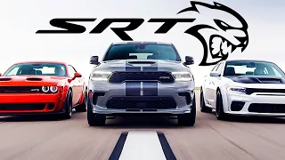 Dodge SRT Line-Up – Charger Redeye | Challenger Super Stock | Durango Hellcat