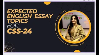 Expected English Essay Topics for CSS-24