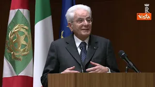 Mattarella: "L'integrazione europea va costruita giorno per giorno"