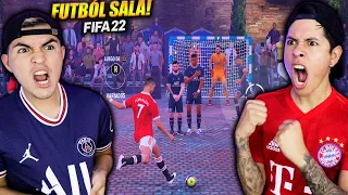 RAMIRIN vs EDSON FDB en FUTBÓL SALA ¿Quién es el REY de FIFA22? *partido DEFINITIVO*