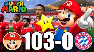 FIFA 24 - SUPER MARIO RONALDO, MESSI ALL STARS PLAYS | LIVERPOOL 103-0 FC BAYERN