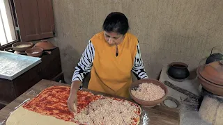 Fish and Cheese bread ❤ Traditional village wood fired oven added a smoky unique flavor to my breads