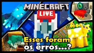 MINECRAFT LIVE - VOTAÇÃO DE MOBS DEVE SER ENCERRADA? ACABOU O SUCESSO DO MOB VOTE?