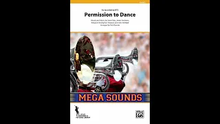 Permission to Dance, arr. Nick Baratta – Score & Sound