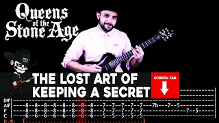 【QUEENS OF THE STONE AGE】[ The Lost Art Of Keeping A Secret ] cover by Masuka | LESSON | GUITAR TAB