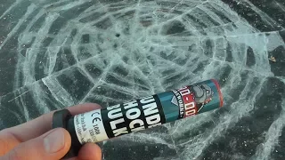 FIREWORKS UNDER ICE!