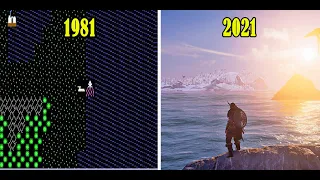 Evolution Open World Games 1981 to 2021 | Evolution Of Games 2021