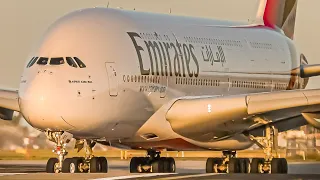 25 CLOSE UP AIRBUS A380 TAKEOFFS | Melbourne Airport Plane Spotting