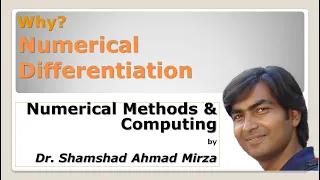 Numerical Differentiation: Forward, Backward and Central difference formulations