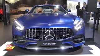 2019 Mercedes AMG GT-C Roadster - Exterior And Interior Walkaround - 2018 LA Auto Show