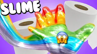 HAZ SLIME 💦CON PAPEL DE BAÑO | PROBANDO RECETAS POPULARES | KEVIN LÓPEZ