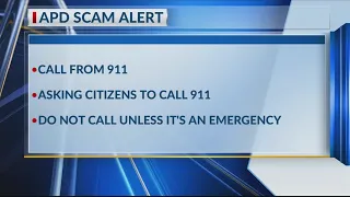 Abilene police warning residents about 911 phone scam