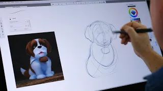 COCOA WITH JOE - ELFLUENCER | How to Draw an Elf Pets Saint Bernard
