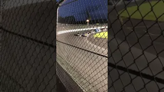 Late model crash from turn 4