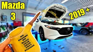 How To | Mazda 3 | 2019 + Present | Oil Change Oil Reset