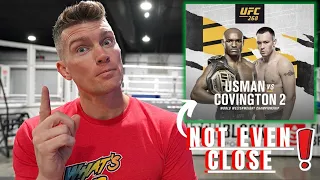 Kamaru Usman VS Colby Covington 2 ISN'T Going To Be CLOSE!