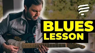 how to bend like BB King (blues guitar lesson)