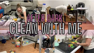 *RELAXING* AFTER DARK CLEAN WITH ME 2021! NIGHT TIME CLEANING ROUTINE | SPEED CLEAN | Chelsea Rock