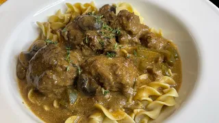 Lazy Beef Stroganoff Recipe