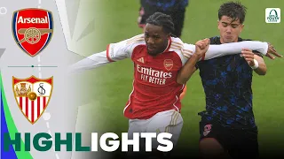 Arsenal vs Sevilla | Highlights | UEFA Youth League 08-11-2023
