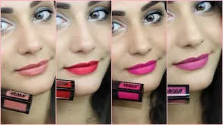 TRUTH ABOUT NYKAA MATTE TO LAST LIPSTICKS |REVIEW & SWATCHES | SIMMY GORAYA