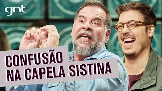 Leandro Hassum relembra episódio traumático na Capela Sistina | Que História é essa, Porchat?