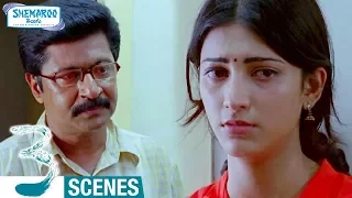 Shruti Haasan Emotional Scene with her Father | 3 Telugu Movie Scenes | Sivakarthikeyan | Anirudh