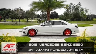 Amani Forged Wheels | 2016 Mercedes Benz S550 on Amani Forged Artista Wheels
