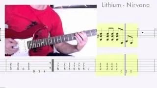 Lithium - Nirvana (Video tab)