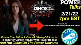 Power Book 2 Season 3 Predictions |Interview| Paton Ashbrook "Jenny Sullivan" Talks Her Season 3