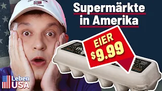 Unfassbar teuer: Supermärkte USA vs. Deutschland