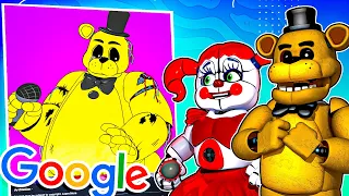 Google GOLDEN FREDDY with Circus Baby