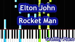 Elton John - Rocket Man Piano Tutorial