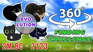 360° Maxwell The Cat Evolution - FIND MAXWELL| VR/360 Video 4K 🔍 🐈‍⬛
