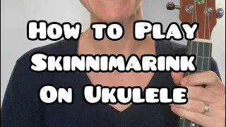 👋🏾 How to play “Skinnimarink” on ukulele • tutorial for BEGINNERS • FREE CHORD SHEET!