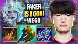 FAKER IS A GOD WITH VIEGO! - T1 Faker Plays Viego JUNGLE vs Lee Sin! | Season 2022