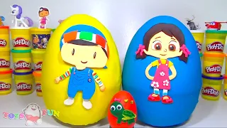 Pepee Niloya Sürpriz Yumurta Oyun Hamuru ilk kez birlikte, Harika Kanatlar, Cicibici play doh