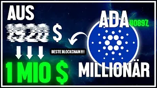 CARDANO - Wie viel muss ich HEUTE in ADA investieren, um 2025 MILLIONÄR zu sein? 🔥 | KryptoBullz