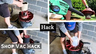 Shop Vac Hack - No More Expensive Filters