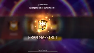 De la manera más épica posible subí a Gran Maestro en Clasificatoria Temporada38 Free Fire