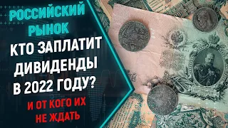 Дивиденды российских компаний в 2022 году. Кто в России заплатит дивиденды? Лучшие дивидендные акции