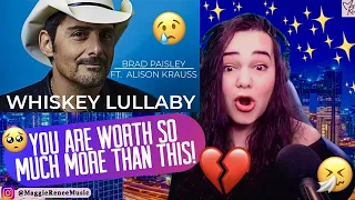 Brad Paisley - Whiskey Lullaby ft. Alison Krauss | Opera Singer and Vocal Coach REACTS LIVE!