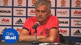 Jose Mourinho holds press conference ahead of AC Milan match