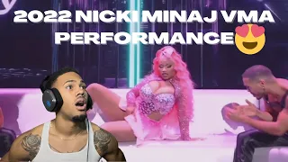 Nicki Minaj VMA Vanguard Performance(Super Freaky Girl)(Anaconda)(REACTION)