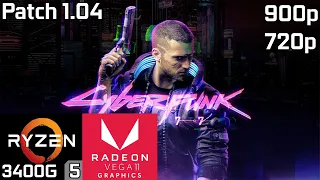 Cyberpunk 2077 - Ryzen 5 3400G Vega 11 & 8GB RAM [Patch 1.04]